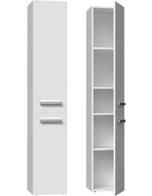Produktbild von Badezimmerschrank Regal Nel Ii Weiss Matt