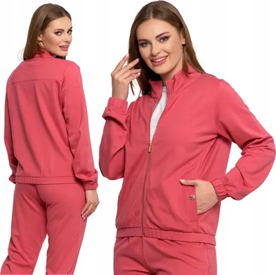 Produktbild von Damen Kapuzenbomberjacke Einfarbig Mit Stehkragen Ohne Kapuze Moraj Xl