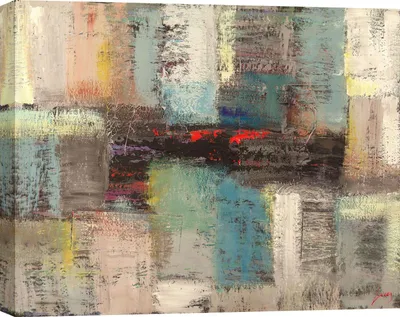 Immagine prodotto di Stampa su tela astratta moderna – Lucas – Velvets – 60 x 40 cm