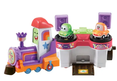 Produktbild von VTech 80-528904 TUT Bahnschiene Babyspielzeug Babyfahrzeug Spielzeugauto