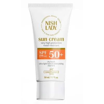 Produktbild von NishLady Sonnencreme Sun Cream 50 ml - SPF 50+ – professionelle Pflege