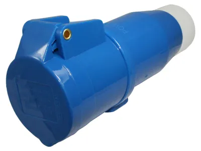 Immagine prodotto di Connettore CEE accoppiamento IP44 16A caravan caravan barca 220V - 250V blu