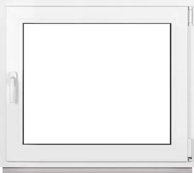 Obrázek produktu pro Framex sklepní okno Plastové okno Bílé Šířka x výška 95 x 75 cm (950 x 750 mm) Dvojité (32 mm) Výklopně-kyvné DIN Pravé - Premium - Všechny velikosti