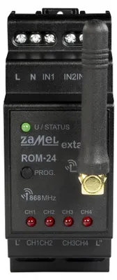 Image de Récepteur radio modulaire 4 canaux Zamel ROM-24