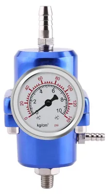 Imagen del producto de Regulador de combustible con kit de manguera para medición de presión, de 0 a 140 psi