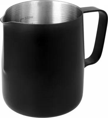 Image de Pichet en acier inoxydable pour faire mousser le lait 350 ml 64804