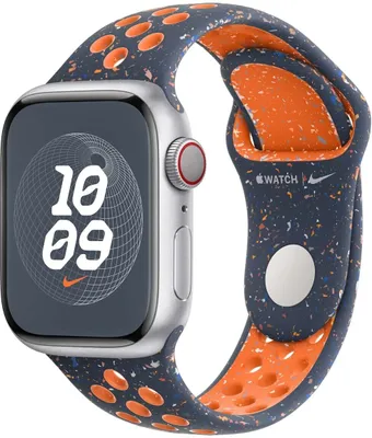 Produktbild von Apple Nike Sport Band Apple Watch 38mm / 40mm / 41mm Blue Flame S/M