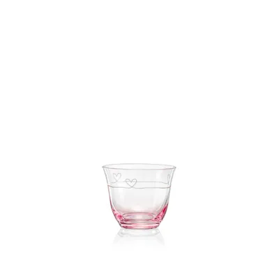 Produktbild von Windlicht Diamond Heart 180 ml – Kristallglas – romantisches Herz-Design – dekoratives Teelichtglas von Crystalex/Bohemia