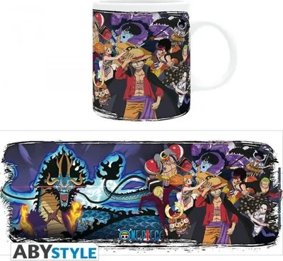 Immagine prodotto di Tazza ONE PIECE in Vetroceramica - Wano Raid (volume 320 ml)