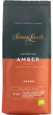 Immagine prodotto di Simon Lévelt Bonen Ugandan Amber Coffee, 500 g, caffè aromatico delle Highland, appena tostato, sostenibile