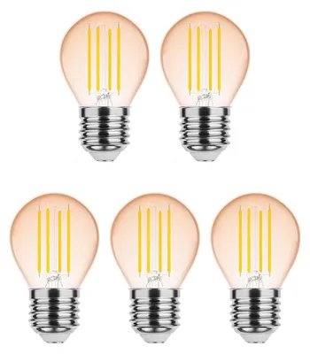 Produktbild von Modee E27 LED-Lampe P45 4W 300lm 1800K extra warmweiß 5 Stück dimmbar