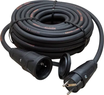 Produktbild von NWP 15m Schuko Verlängerungskabel Gummikabel TITANEX® H07RN-F 3G2,5 IP54