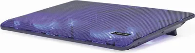 Produktbild von gembird Notebook-Kühler Höhenverstellbar bis 15,6" 2 Lüfter