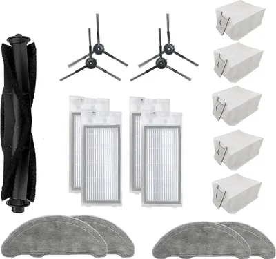 Obrázek produktu pro Mobilly sada náhradních kartáčů, filtrů a sáčků pro Xiaomi Roidmi Eve Plus, 17 ks