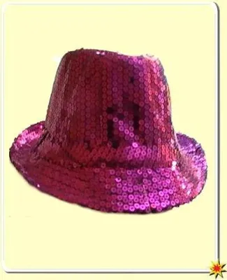 Produktbild von Damen-Hut Discoqueen, lila,  Fasching Karneval