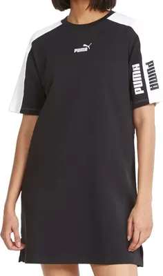 Produktbild von Puma Damen Kleid Puma Power Colorblock T-Shirt TR XS Schwarz