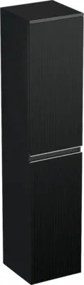 Obrázek produktu pro Koupelnová skříňka vysoká Jungborn TRENTA černá matná 35 x 161,8 x 35 cm