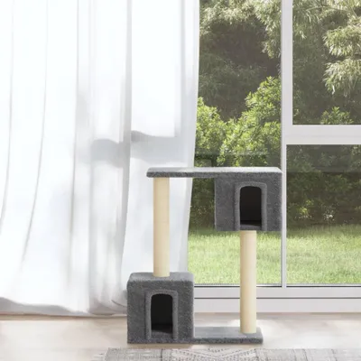 Obrázok produktu pre vidaXL Strom pre mačky so sisalovými škrabadlami svetlosivý 60 cm