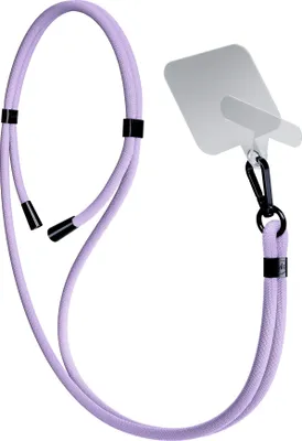 Produktbild von Handy-Schlüsselband 3mk EasyClip, Hellviolett und Schwarz