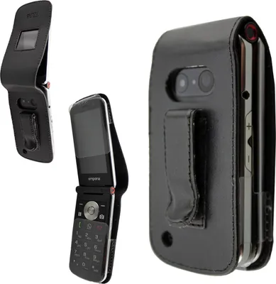 Zdjęcie produktu dla Ledertasche mit Gürtelclip für Emporia V188