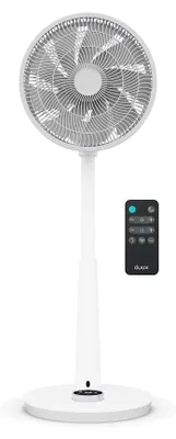 Zdjęcie produktu dla Duux Whisper 2, Wentylator domowy z łopatkami, Biały, Podłoga, Stół, 56 dB, 34 cm, 1750 m³/h