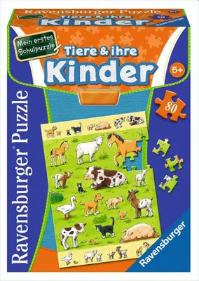 Image de Les animaux et leurs enfants, 80 pièces