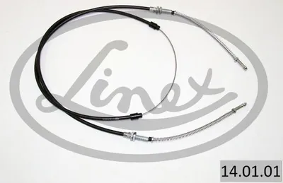 Obrázok produktu pre Brzdové Lanko Fiat 126 L-2342/718+718 Zadné.