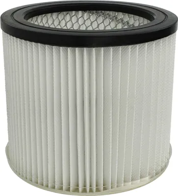 Produktbild von vhbw Faltenfilter kompatibel mit Scheppach NTS30 Nass- & Trockensauger - Patronenfilter Schwarz Weiß