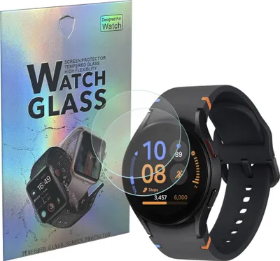 Produktbild von Hartglas für Samsung Galaxy Watch FE 40mm [2 Stück] Schutzglas Hartglas Panzer glas Displayschutzfolie Panzerglasfolie Phonillico®