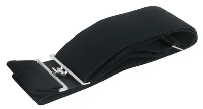 Produktbild von Kerbl Elastic Deckengurt elastisch schwarz 8cm, Größe:One Size