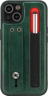 Produktbild von König Design Hülle kompatibel mit Apple iPhone 13 Kunststoff Soft Handyhülle - Handy Case Grün