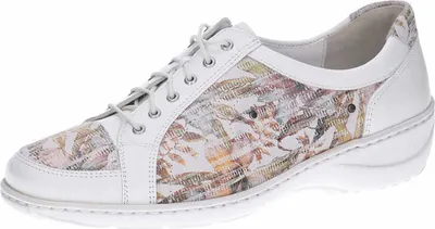 Produktbild von Waldläufer Schnürhalbschuhe in weiss/weiss kombi, Gr. 3.5