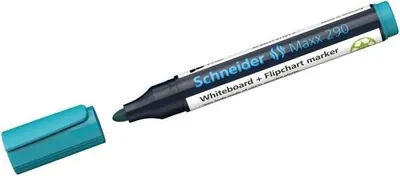 Produktbild von Schneider Whiteboard-Marker Maxx 290 türkis, Rundspitze 2-3mm
