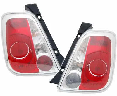 Für Fiat 500 ab 2007-07/2015 Rückleuchten Set Links + Rechts in der Farbe von AD TUNING GmbH & Co. KG