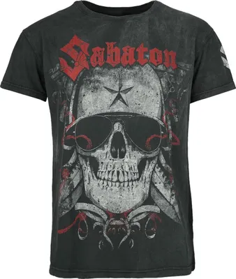 Produktbild von Sabaton T-Shirt Herren Unknown Soldier schwarz Band-Merch, Bands 100% Baumwolle M