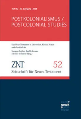 Obrázok produktu pre ZNT - Zeitschrift für Neues Testament 26. Jahrgang, Heft 52 (2023)