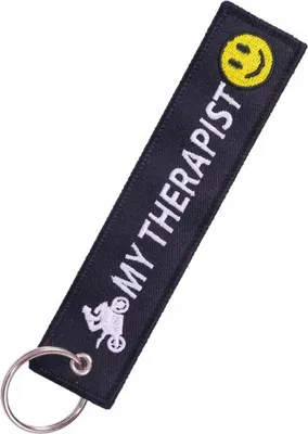 Productafbeelding van Sleutelhanger "MIJN THERAPEUT" - Sleutelhanger | Origineel cadeau