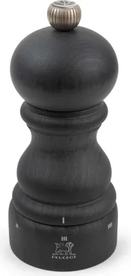 Produktbild von PEUGEOT Salzmühle PARIS 12cm Graphit Grau Buchenholz uSelect Stahlmahlwerk