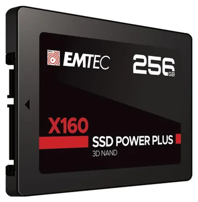 Productafbeelding van EMTEC SSD Power Plus X160 - SSD - 256 GB - intern - 2.5" (6,4 cm)