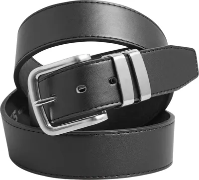 Produktbild von Duke - Taillengürtel "D555 Noah", Geklebtes Leder DC126 (152cm) (Schwarz)