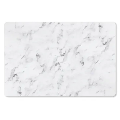 Produktbild von MuchoWow® Mauspad Mousepad Marmor - Luxus - Weiß - Grau - Marmoroptik 27x18 cm - Mousepads - Maus Mat - Pad - Mausunterlage - Büroartikel - Desk Matten