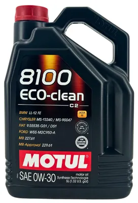 Produktbild von Synthetisch Motoröl MOTUL ECO-CLEAN 0W-30 5 Liter
