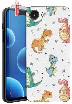 Obrázok produktu pre ETUI do iPhone 16e | WZORY | SILIKONOWE MATT CASE + SZKŁO 9H