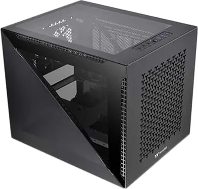 Obrázek produktu pro Thermaltake Tt Divider 200 TG Air bk mATX| CA-1V1-00S1WN-01
