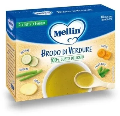Produktbild von MELLIN Gemüsesuppe, 10 Portionen à 8 Gramm