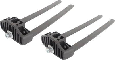 Produktbild von Edge Flexmount Ringschloss-Montageset schwarz 2-teilig