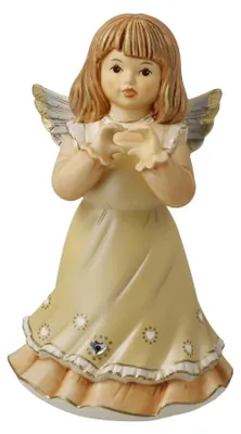 Engelfigur Du bist mein Schatz, Steinzeug, 14,5 cm, Weihnachten