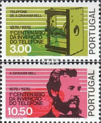 Produktbild von Briefmarken Portugal 1976 Mi 1307-1308 (kompl.Ausg.) postfrisch 100 Jahre Telefon