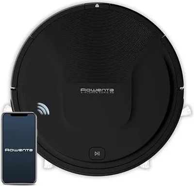 Produktbild von Rowenta X-Plorer Serie 45 RR8225, Beutellos, Schwarz, Rund, Ladend, 70 dB, 0,44 l