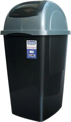 Obrázek produktu pro BAMA Koš odpadkový EUROPA, antracit, 65 l